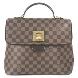 LOUIS VUITTON Brown Damier Canvas Shoulder Bag